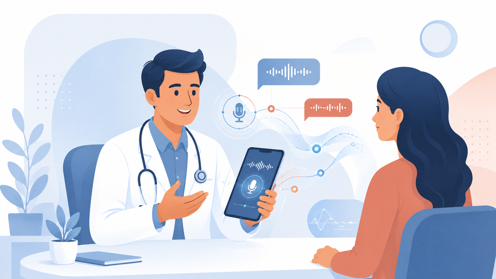 AlloScribe clinical documentation interface